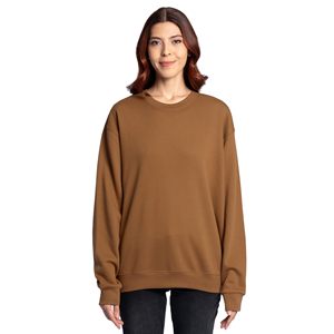 Sweat-shirt à col rond pour homme, vente en gros, logo personnalisé, molleton de coton, pull uni, décontracté, unisexe, 100% coton, couleur unie - Product Image 5