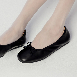Ann'S Women Soft Leather Ballet Flats Bow Minimal Style Casual Flat Shoes - Product Image 6