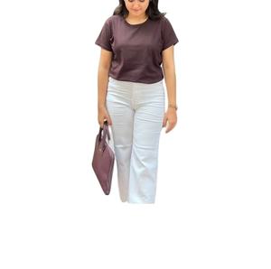 Camisetas Casuales de Manga Corta para Mujer, Tendencia en Ventas, Personalizadas, Ecológicas, Transpirables, Hechas de Spandex/Algodón, con Logotipo de Bangladesh - Product Image 1