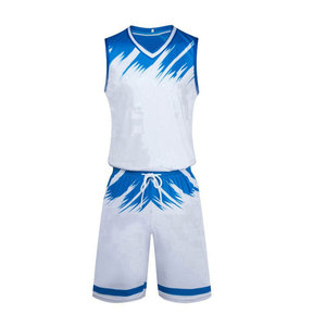 Conjunto Deportivo Personalizado sin Mangas, Transpirable, que Absorbe la Humedad, con Elasticidad en Cuatro Direcciones, Impresión por Sublimación, 100% Poliéster, para Baloncesto - Product Image 5