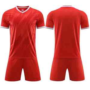 Premium <b>Athletic</b> Breathable 100% Polyester Moisture Control UV Protection Fade Resistant Training Soccer Uniform - Product Image 3
