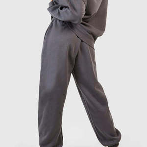 OEM Women Eco-Friendly Lightweight Breathable Hooded Tracksuit Set Gym <b>Workout</b> <b>Hoodie</b> Sweatshirt Jogger Pants Casual Fitness - Product Image 5