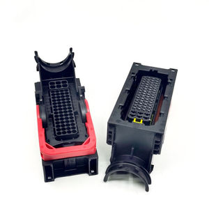 ขั้วต่อสายไฟแบบ Wire-to-Wire สำหรับยานยนต์ รุ่น 1-1823498-1 AMP Center Line 62 IP67 แบบตัวเมีย ชุบดีบุก ทำจากทองแดงผสม สีดำ - Product Image 6