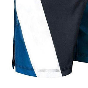 Shorts de boxe personnalisés 100% polyester respirant 240g Micro Stretch Twill léger unisexe adulte - Product Image 3