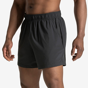 Men's Summer Sports Shorts 100% Cotton Loose Fitting and Casual <b>Knee</b> Length Hot Shorts Solid Pattern Knitted Weaving Method - Product Image 1