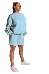 Sudadera de verano para hombre, sudadera informal para correr y conjunto corto, conjunto de chándal de entrenamiento transpirable - Product Image 2