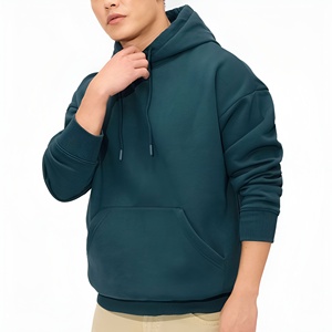 Ensemble survêtement polaire homme hiver : sweat à capuche et pantalon de jogging, style streetwear décontracté, coupe ample, avec logo personnalisé, commandes en gros - Product Image 1