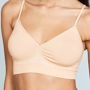 Ensemble soutien-gorge triangle sans couture et culotte de luxe pour femme – Lingerie douce, extensible, sans armatures, bretelles ajustables, sexy, style américain, confort optimal - Product Image 3