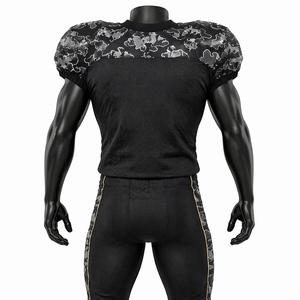 Uniforme de Fútbol Americano Personalizable 2026, Manga Corta, Material de Malla Transpirable, Talla Adulto para Hombre, Impresión Personalizada Completa - Product Image 2