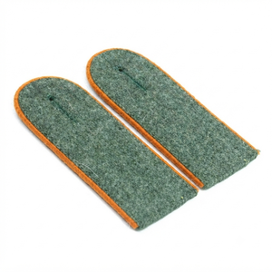 Epaulettes de Oficial con Ribete Verde Bordado, Placas de Hombro Premium para Uniforme de Servicio - Product Image 5
