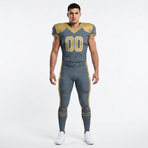 Custom American Football Uniform Flexible Fit <b>Athletic</b> Gear New Style OEM Service Custom Brand Logo High Quality Material - Product Image 1