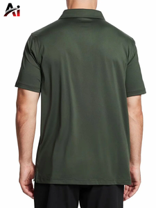 Polo de Alta Calidad para Hombre, Camiseta Polo de Manga Corta de Algodón, Logotipo Personalizado, Ropa Casual al por Mayor - Product Image 2