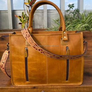 ¡Novedad de 2024! Bolsos de mano grandes de cuero con herramientas a mano, bolso de lujo Floral occidental, bolsos de hombro tipo bandolera para mujer - Product Image 5