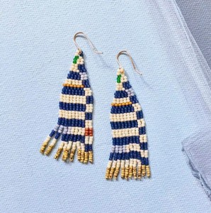 Pendientes de flecos con cuentas rojas hechos a mano, joyería elegante, pendientes largos con borlas, accesorios de moda para mujer, fabricación de joyas - Product Image 2