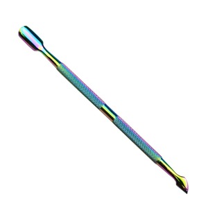 Espátulas de acero inoxidable de doble función para empujar cutículas y remover esmalte de uñas 2026, hechas en Pakistán - Product Image 5