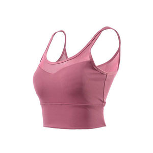 Medium Support Seamless Sports Bra with Spandex Nylon Premium Quality 100% Cotton Women Sports Bra 2026 Latest Design Wholesale - Product Image 2