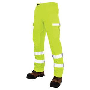 Men's Breathable Cotton Reflective Safety <b>Cargo</b> <b>Pants</b> High Visibility Workwear Outdoor Construction <b>Working</b> <b>Pants</b> - Product Image 5