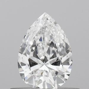 Diamant de laboratoire de forme poire taille idéale 0,39 ct E VS1 CVD certifié IGI - Product Image 1