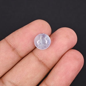 อะความารีนธรรมชาติ 3.9 กะรัต รูปทรงกลม ขนาด 10 มม. พลอยหลวม - Product Image 2