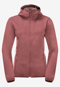 Veste softshell imperméable pour femme avec logo personnalisé, résistante aux intempéries, séchage rapide et coupe-vent, pour la randonnée, le camping et la course en plein air - Product Image 2