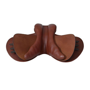 Silla de Montar Inglesa Profesional de Cuero de Alta Calidad, Ligera, Resistente y Duradera para Entrenamiento y Competición - Product Image 4