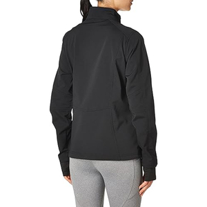 2026 New Women's Windproof Stand Collar <b>Thin</b> Zipper Softshell <b>Jacket</b> Breathable <b>Waterproof</b> Custom Front Logo High Quality - Product Image 2