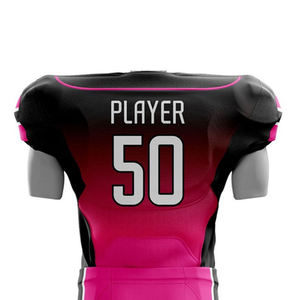 Uniforme de Fútbol Americano de Diseño Personalizado de Primera Calidad, MOQ Bajo, 100% Poliéster, Uniforme de Fútbol Americano Hecho a Medida - Product Image 6