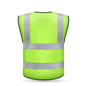 Chaleco de Seguridad Reflectante de Poliéster de Alta Visibilidad para Personal de Eventos y Voluntarios, Ligero, Transpirable, Unisex, con Impresión por Transferencia de Calor - Product Image 2