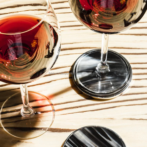 Sous-verres en corne de buffle classiques élégants faits à la main pour la décoration intérieure naturelle pour thé café jus de vin pour Restaurant Bar hôtel bureau FWE - Product Image 4