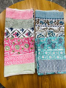 Solid Pattern Indian Block Print Cotton 72 inches <b>Sarong</b> Handcrafted Cotton Wrap Skirt, Ethical Cotton Scarf - Product Image 5