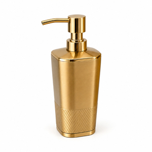 Stainless Steel <b>Soap</b> Dispenser Countertop Metal <b>Hand</b> Wash Pump Bottle <b>Refillable</b> Corrosion Resistant Liquid Lotion Dispenser - Product Image 3