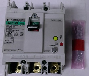 Disjoncteurs Fuji 3P EW32EAG ELCB 5~30A 50/60Hz Courbe C Disjoncteurs de protection contre les fuites à la terre G-TWIN - Product Image 5