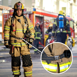 Hebillas de Seguridad Esenciales Serie CA-03 para Traje de Bombero con Equipo de Protección y Ropa de Intervención - Product Image 1