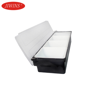 Portasalse Commerciale Jiwins con 3/4/5/6 Scomparti, Organizzatore per Frutta e Snack, Accessori <span class=keywords><strong>da</strong></span> <span class=keywords><strong>Bar</strong></span>, Portacondimenti per <span class=keywords><strong>Bar</strong></span> e Ristoranti - Product Image 5