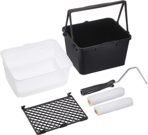 ถังลูกกลิ้ง BLF-OT005ตาข่ายระบายน้ำได้ถึง6.9นิ้ว (175มม.) ชุดเครื่องมือช่างสำหรับตกแต่งผนัง - Product Image 6