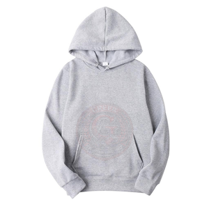Sudadera con Capucha para Hombre, Logotipo Bordado, Corte Holgado, Felpa de Algodón, para Otoño e Invierno, Ropa Casual Premium - Product Image 2