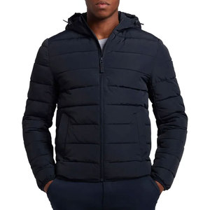 Veste matelassée pour homme grande taille de haute qualité, sur mesure, multicolores, à manches longues et col à capuche, prix bas - Product Image 2