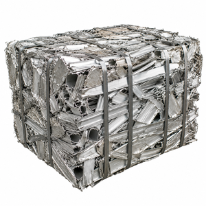 Recortes de Extrusión Plateados Brillantes que Contienen Chatarra de Aluminio 6063 para Proceso de Reutilización y Preparación de Cargas de Fundición en Lotes - Product Image 3