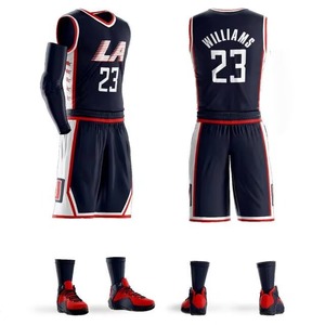 Custom Made Men Basketball Uniform High Quality Sublimated Breathable Mesh Sports Team Wear Adult Jersey Shorts Set - Product Image 4