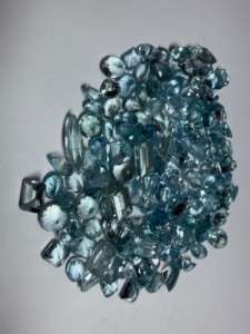 Piedra Preciosa de Aguamarina Natural, Corte Esmeralda, Facetada, Tamaño Libre |   Piedra de Aguamarina Azul Suelta para Joyería y Venta al por Mayor - Product Image 6