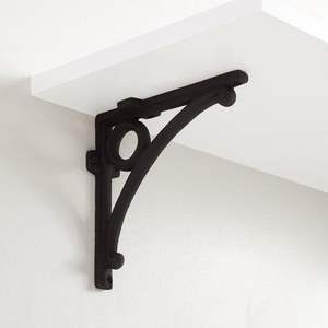 Classic Iron Shelf Bracket Suitable For Traditional Interiors Heavy <b>Shelving</b> <b>Units</b> And Functional Wall Mounted Storage - Product Image 4