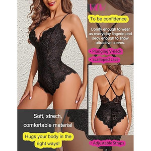 Body de Mujer Moderno con Aberturas, Color Sólido, Sin Mangas, Ajustado, para Club, Playa o Uso Diario - Product Image 4