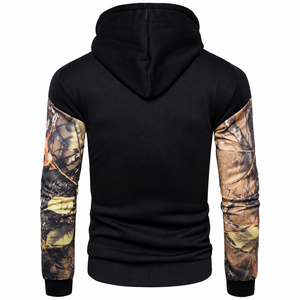 เสื้อฮู้ดดี้สีดำลายหัวใจแบบ unisex ขายส่ง เสื้อสเวตเชิ้ตผ้าฝ้าย 100% สำหรับฤดูหนาว รับสกรีนโลโก้ - Product Image 3