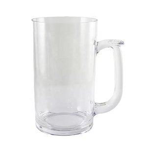 Jarra de Cerveza de Plástico Acrílico de Doble Pared, 28 oz, Libre de BPA, para Fiestas - Product Image 5