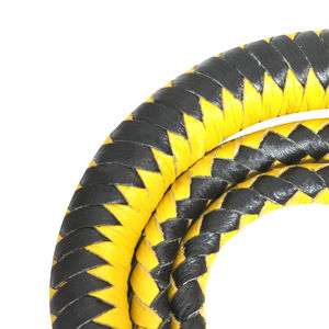 แส้หนังวัวแบบสั่งทำพิเศษ ขนาด 4-16 ฟุต แส้หนังงู งานแฮนด์เมด 12 เส้น สำหรับขี่ม้าและล่าสัตว์ - Product Image 4