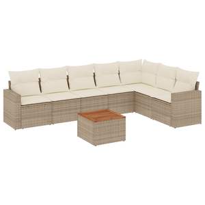 Ensemble de canapés de jardin brun beige - Product Image 2