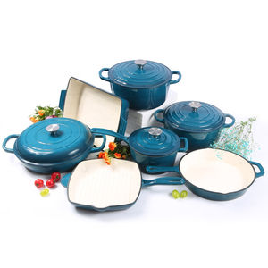 Cacerola poco profunda para uso diario en la cocina, cacerola poco profunda de gran capacidad, cacerola poco profunda para horno y microondas - Product Image 5