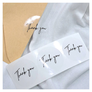 สติกเกอร์ขอบคุณสำหรับติดผนังแบบกำหนดเองราคาโรงงาน - Product Image 5