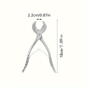 Plaster Cutting Plier Orthopedic Cast <b>Removal</b> <b>Tool</b> Surgical Grade Heavy Duty Plaster Cutter for Hospital Use ISO Approved - Product Image 2