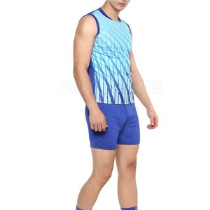 Ensemble d'uniformes de volley-ball personnalisés sublimés, respirant, séchage rapide, maillot et short d'équipe, pour jeunes et adultes, sans manches, vêtements de sport d'extérieur - Product Image 2